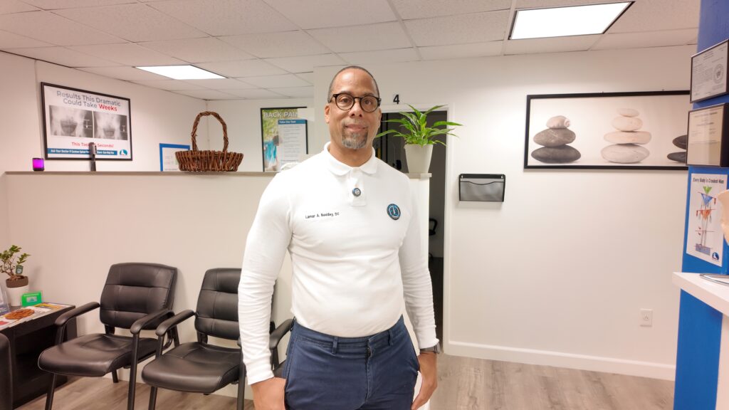 Connect with us — Dr. Lamar Baddley at Ne-Plus Ultra Chiropractic in Pasadena